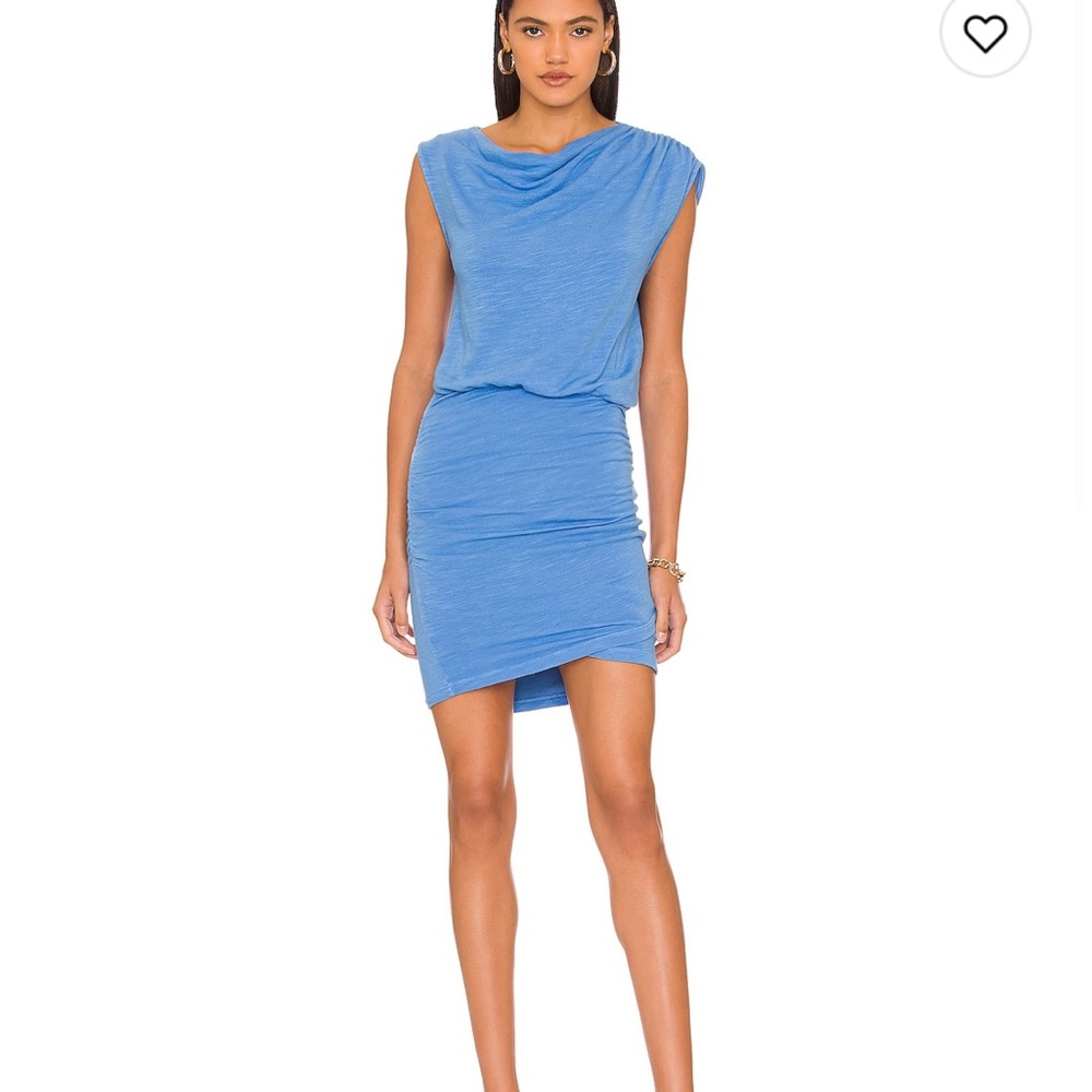Monroe super soft shirred Mini Dress